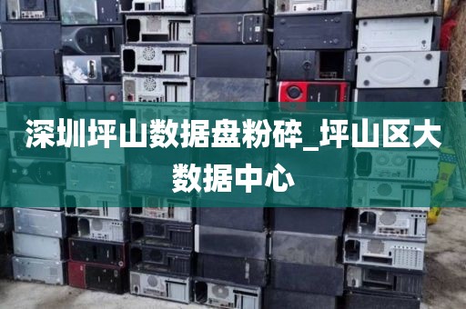 深圳坪山数据盘粉碎_坪山区大数据中心